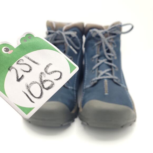 Keen boots blue women's size 11 - Picture 8 of 9